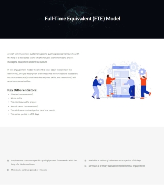 Full Time Equivalent Model (FTE) Model