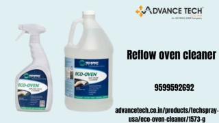 Best Reflow oven cleaner By Advancetech