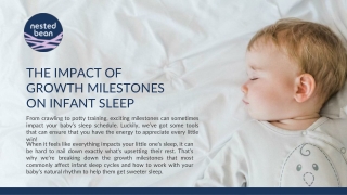 The Impact of Growth Milestones on Infant Sleep– Nested Bean