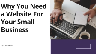 Why You Need a Website For Your Small Business