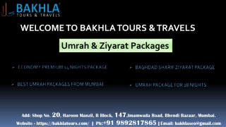 Best Hajj and Umrah Tour Package Provider Agency in Mumbai