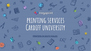 Printing Services Cardiff University