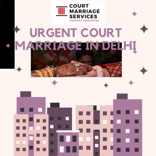 Court Marriage in Delhi