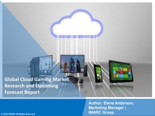 PDF- Cloud Gaming Market: Research Report, Share, Size, Trends and Forecast by 2021-2026