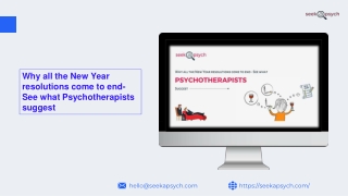 Why all the New Year resolutions come to end- See what Psychotherapists suggest