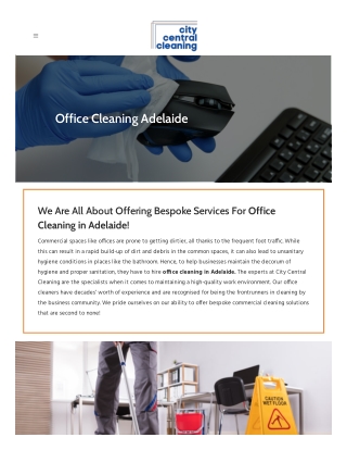 Office cleaning Adelaide