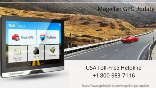 Steps for how to do Magellan GPS Update | 18009837116