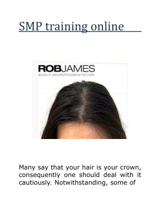 SMP training online