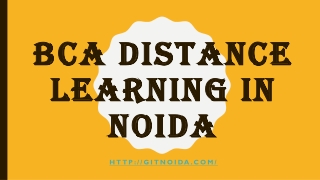 MBA Distance Course in Noida