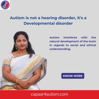 Autism, hearing and Developmental disorder | Best Autism Center in Bangalore | Capaar