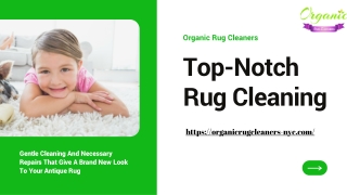 Rug Cleaning NYC - Organic Rug Cleaners