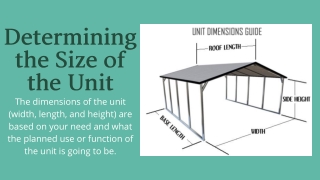 Choose the Carports and Shelters Roof System with Cardinal