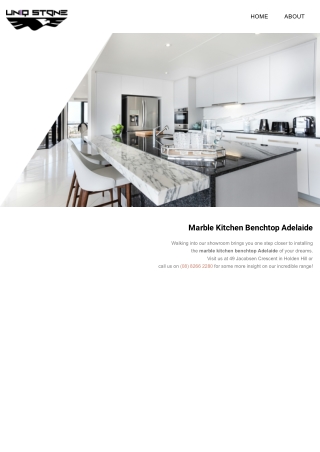 Marble kitchen benchtops Adelaide