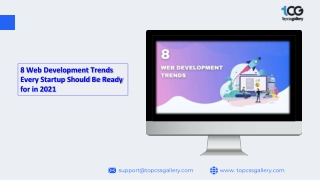 8 Web Development Trends Every Startup Should Be Ready for in 2021