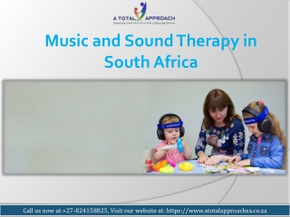 Music and Sound Therapy in South Africa