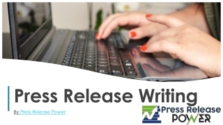 Press Release Writing