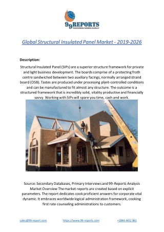 Global Structural Insulated Panel Market - 2019-2026