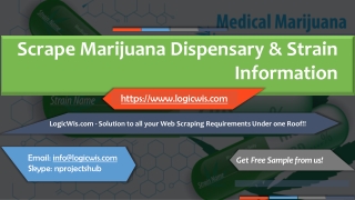 Scrape Marijuana Dispensary & Strain Information