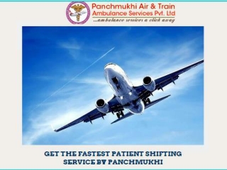 Pick the Best Air Ambulance Service in Jabalpur with Medication Facility