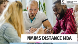 NMIMS Distance MBA