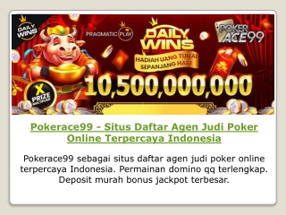 BandarQQ - Situs Agen Judi Bandar QQ Online Terpercaya Indonesia