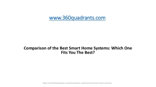 Comparison of the Best Smart Home Systems: Which One Fits You The Best?