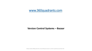 Version Control Systems – Bazaar