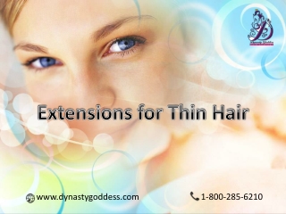 Buy Extensions for Thin Hair online at best prices in the USA | Dynasty Goddess