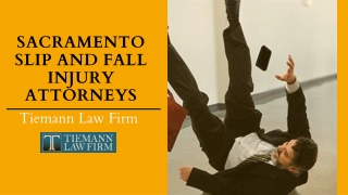 Sacramento Slip and Fall Injury Attorneys