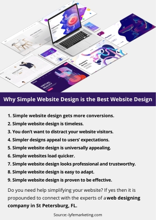 Why Simple Website Design is the Best Website Design