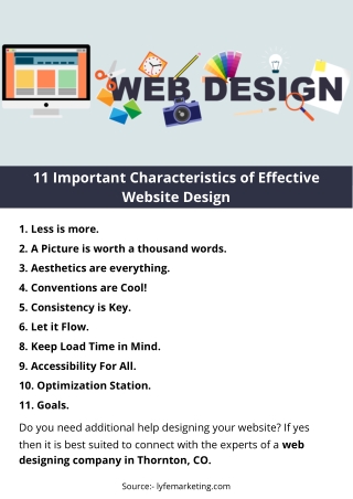 Important Characteristics of Effective Website Design