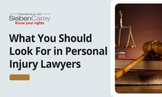 What You Should Look For in Personal Injury Lawyers