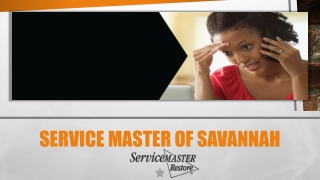 Hire World Class Residential Cleaning Services with Service Master of Savannah