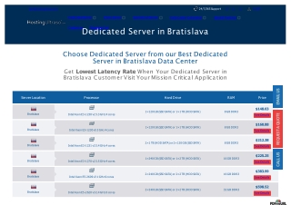 Bratislava Dedicated Server