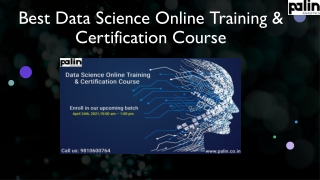 Best Data Science Online Training & Certification Course