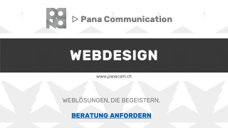 WEBDESIGN - ▷ Pana Communication