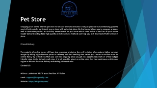 Pet Store