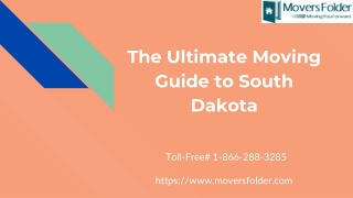 The Ultimate Moving Guide to South Dakota