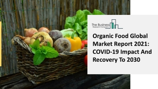 Organic Food Market Rapidly Growing With Key Trends, Future Analysis And Forecast 2025