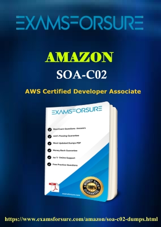 Free Download Updated SOA-C02 Dumps | 25% OFF | Coupon code "EFS25"