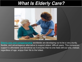 Senior/Elder Home Care Services Provider in Vineland NJ