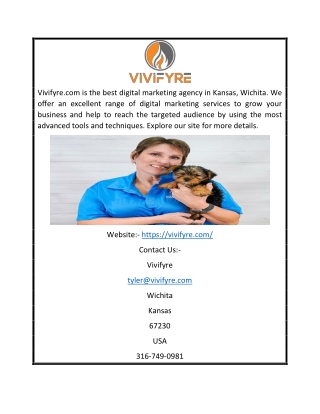 Digital Marketing Wichita | Vivifyre.com