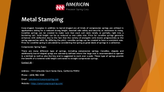 Metal Stamping
