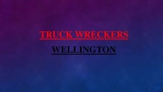 truck wreckers