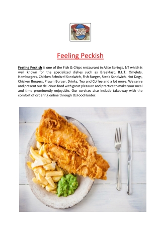 Delishies food 5% Off - Feeling Peckish Fish & Chips in Alice Springs, NT