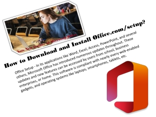 Setup steps to install Microsoft Office on Mac and Windows