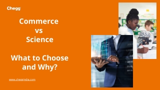 Which is better : Commerce v/s Science