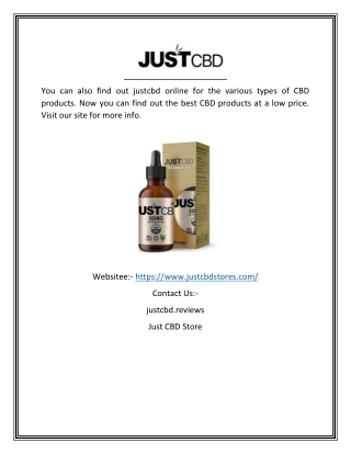 just cbd