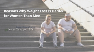 Reasons Why Weight Loss Is Harder for Women Than Men