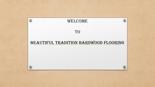 Hardwood Floor Contractor